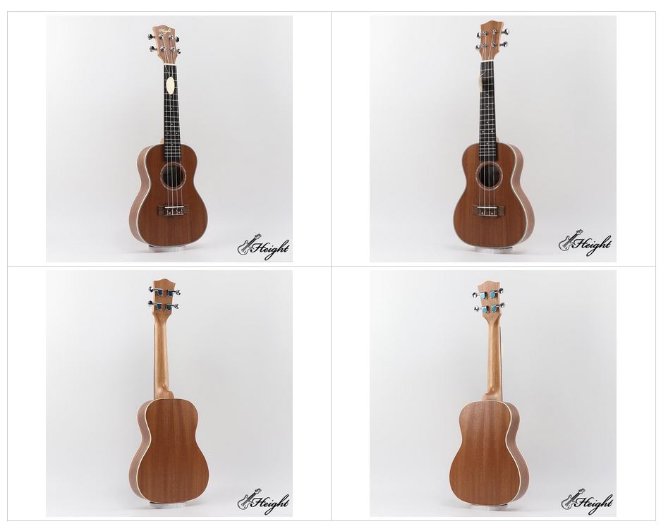 Sapele konserti Ukulele Sapele Concert Ukulele
