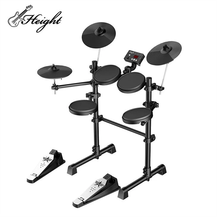 Drumset elektron barabanlari to'plami 5 baraban va 3 ta jim
