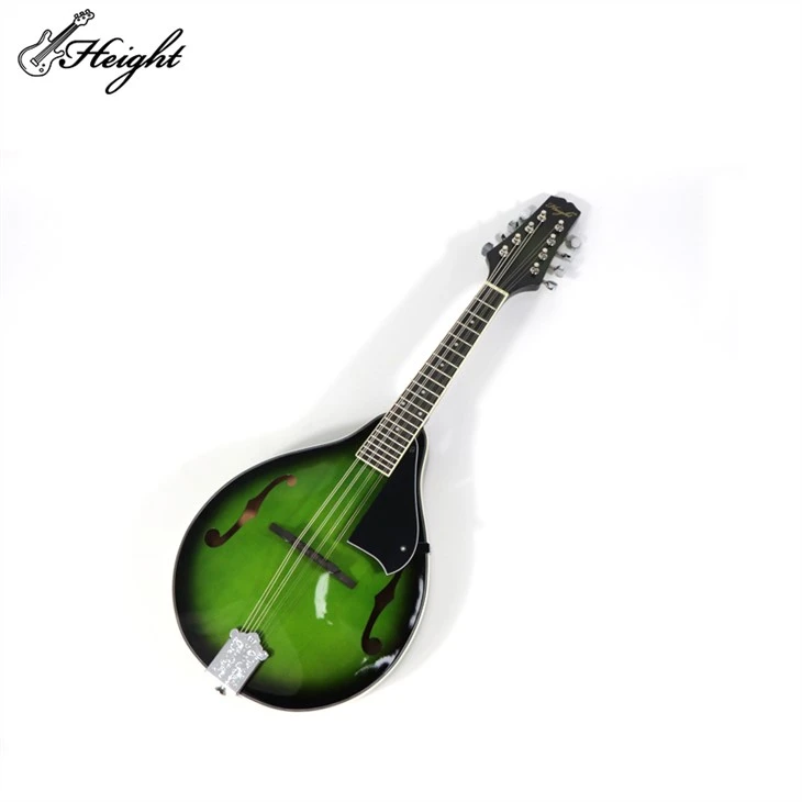 Yashil portlash rangi porloq mandolin