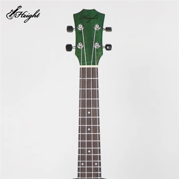 Green Okoume Wood 21 23 26 Ukulele For Play