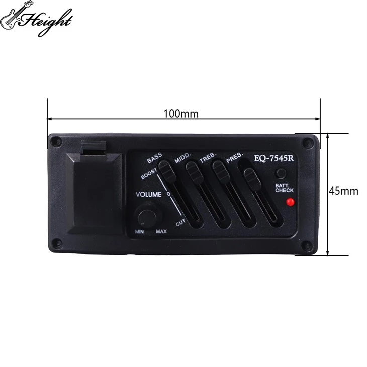 Gitara ekvalayzer 4- Musiqa asboblari gitaralari gitara aksessuarlari